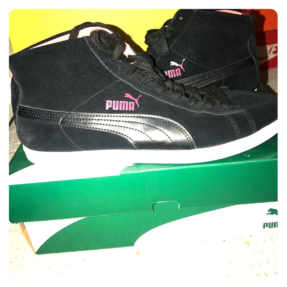 Puma high top sneakers